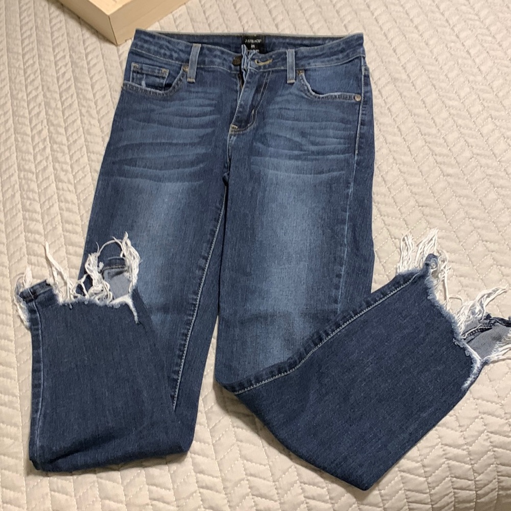 Just Black high waisted jeans size 24